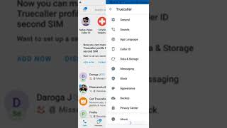 #shorts ||Trucaller me language change kaise kare ||How to change Trucaller language screenshot 5