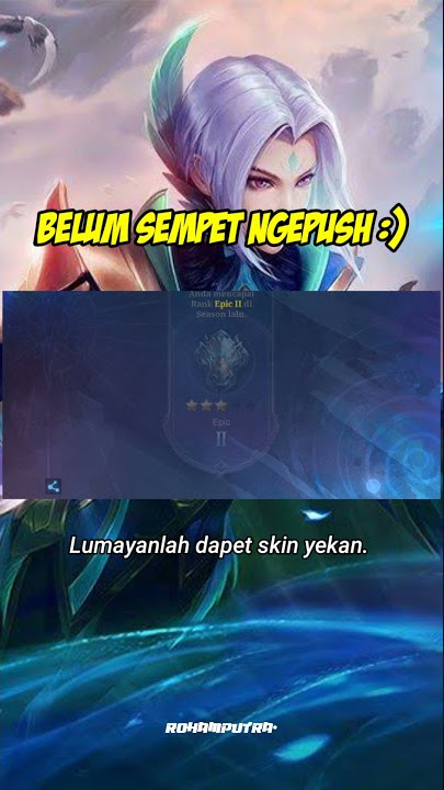 STORY WA ML | SEASON 20, TURUN DARI EPIC KE EPIC :) - Mobile Legends #Shorts