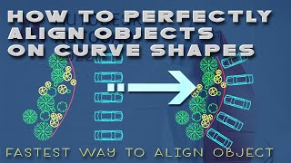 How to Perfectly Align Objects on Curves in AutoCAD