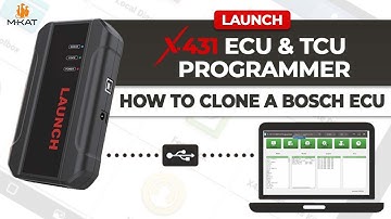 How to Clone a Bosch ECU Using MKAT Launch X-431 ECU & TCU Programmer | Step-By-Step