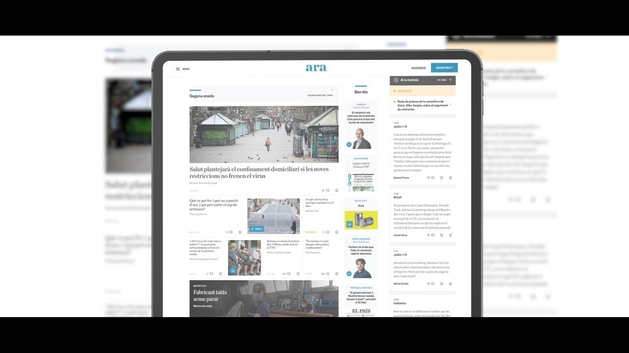 The journalism we have always done, as you have never seen it before