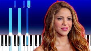 Shakira - Acrostico (Piano Tutorial) screenshot 3