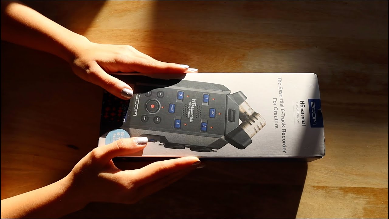 ASMR Unboxing Zoom H6 Essential Microphone