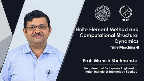 Lecture 52 Time Marching  II