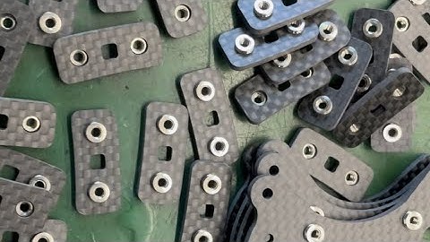 How to install the press nut in the carbon products?