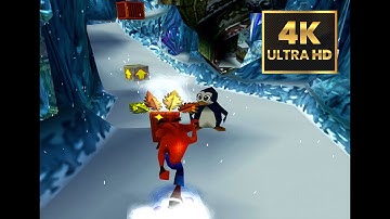 Crash Bandicoot 2 4k 60 FPS Remastered Gameplay Duckstation + Reshade | PS1 Emulator Best Graphics