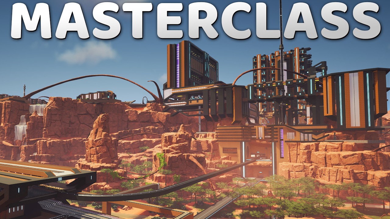 Эта экскурсия по фабрике — мастер-класс по дизайну — Satisfactory 1.0