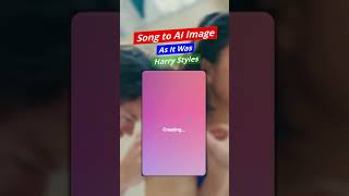 Song To AI Image - As It Was