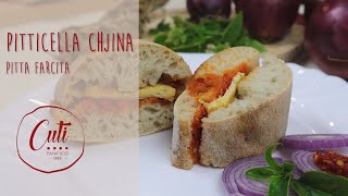 Pitta farcita, la pitta calabrese ripiena del Panificio Cuti | Pitticella chjina