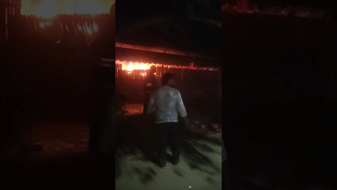 fire accident near saibaba colony|keyaan |