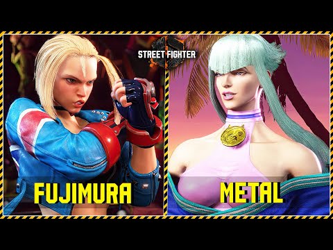 Street Fighter 6 💥 Fujimura (CAMMY) vs Metal (MANON) 💥 SF6 Rank Match 💥