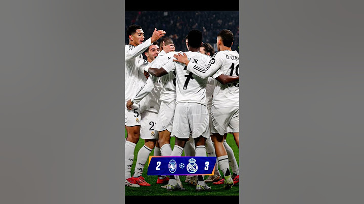 ريال مدريد يفوز على أتلانتا في ملاعبه #football