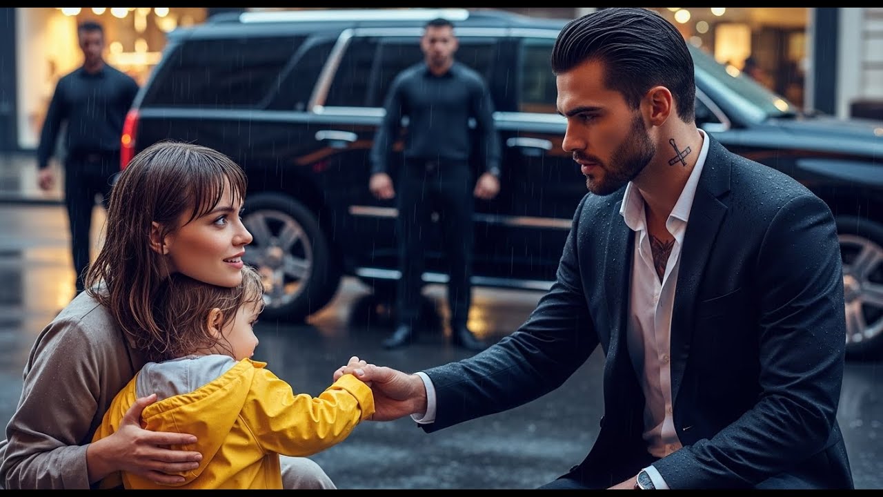 She Helped a Lost Child in the Rain — Unaware His Father Was the Most Feared Mafia Boss.