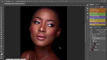 How To Retouch Dark Skin Part 2    Advanced Frequency Separation Photoshop Tutorial