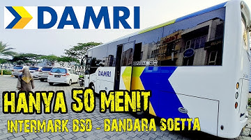Review Bus DAMRI │Intermark BSD - Bandara Soetta