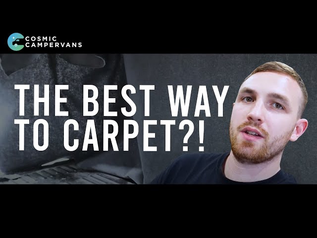 THE BEST WAY TO CARPET A VAN... IS IN ONE PIECE?!