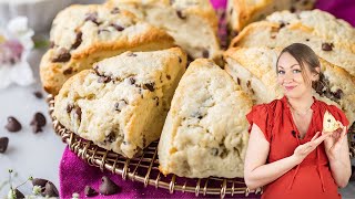 Flavorful and Flaky Scones Using Sourdough Discard!