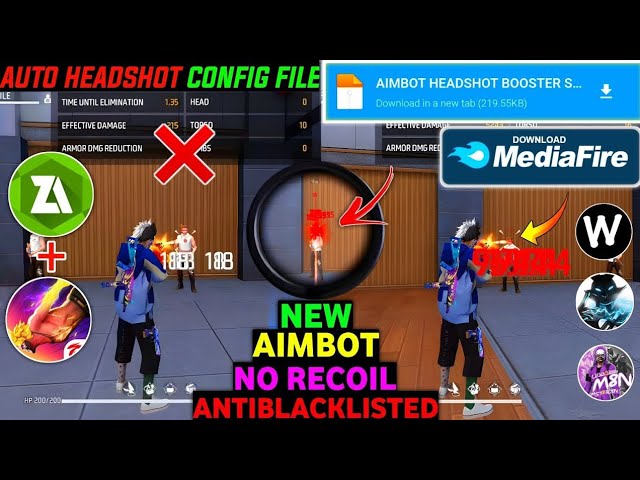 🔥OB44 Free Fire Auto Headshot Config File🌠 Macro Aimbot + No Recoil Regedit ‼️ Antiban VIP Script 👽🔥 class=