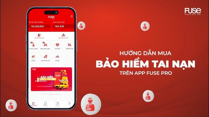 [HƯỚNG DẪN] BÁN BẢO HIỂM TAI NẠN TRÊN ỨNG DỤNG FUSE PRO
