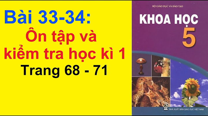 Vở bài tập khoa học lớp 5 trang 68 69