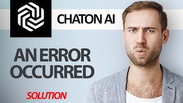 How To Fix ChatOn AI App An Error Occurred | Step By Step