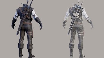 Manticore Armor - The Witcher 3: Wild Hunt Fan Art