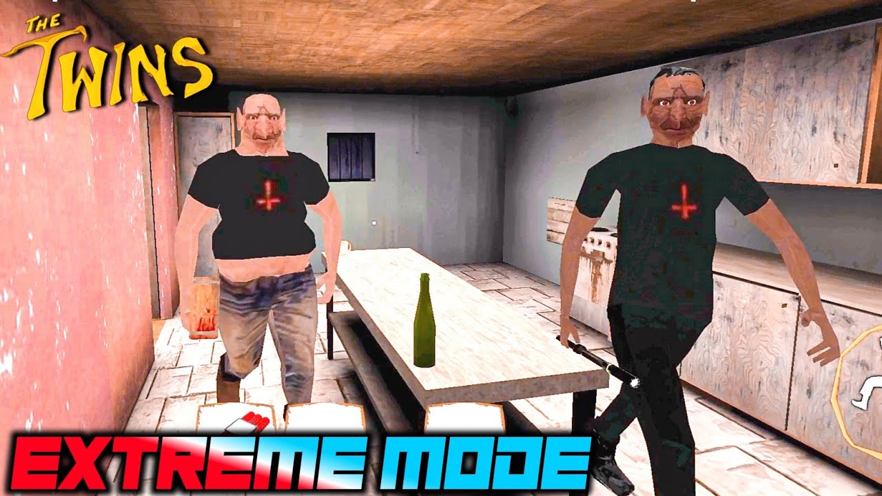 The Twins Extreme Mode In Evil Nun Mod - Bob And Buck