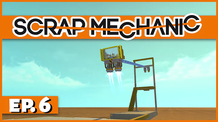 Scrap Mechanic - Ep. 6 - Rocket Boosted Trebuchet! - Let's Play Scrap Mechanic Gameplay