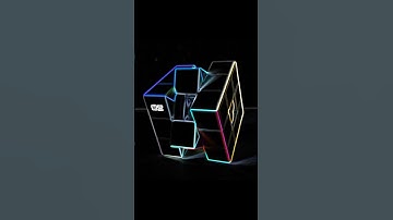 Cube but Void 🔳 #qiyi #rubikscube #voidcube