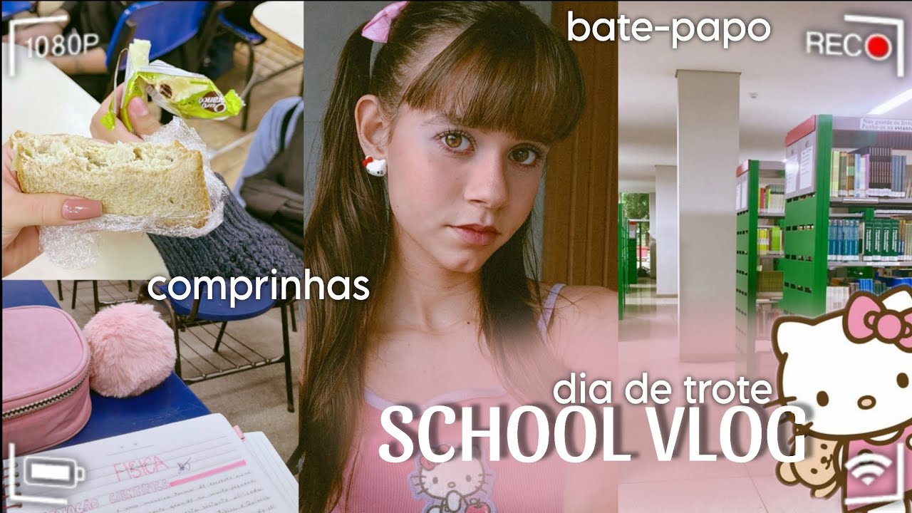 🧸 | GRWM: arrume-se comigo para a escola em dia de trote.