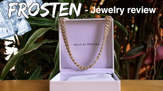 The Straight Edge Cuban Link Chain from FROSTEN JEWELRY REVIEW!!! by DayTodayMarv 926 views 2 years ago 6 minutes, 48 seconds