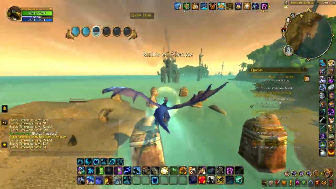 Wow Eastern Kingdoms Race Course Booty Bay Blast Advance Gold