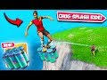 INSANE CHUG SPLASH RIDE TRICK!! - Fortnite Funny Fails and WTF Moments! #596