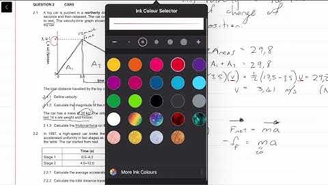 2018| Matric IEB Physics Paper 1 Final Exam  |Question 2 |Cars