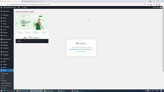 How to import demo content in Garden Landscape WordPress Theme