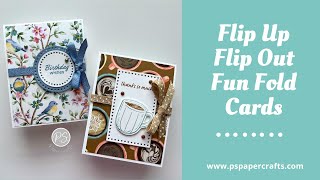 How to make fun Flip Up & Flip Out Cards