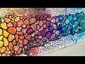 #112 3D BUBBLE ACRYLIC POUR PAINTING fluidart