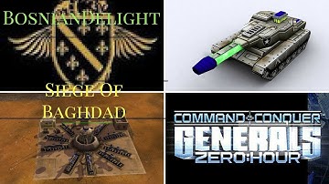 Generals: Zero Hour- Siege of Baghdad custom mission map