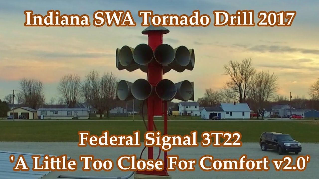 Millhousen, IN Federal 3T22 Siren Test 3-21-17