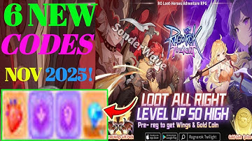 💫Newest ⚡Ringnaroke Twilight  Gift Codes Nov 2025!|RT codes - How to redeem 