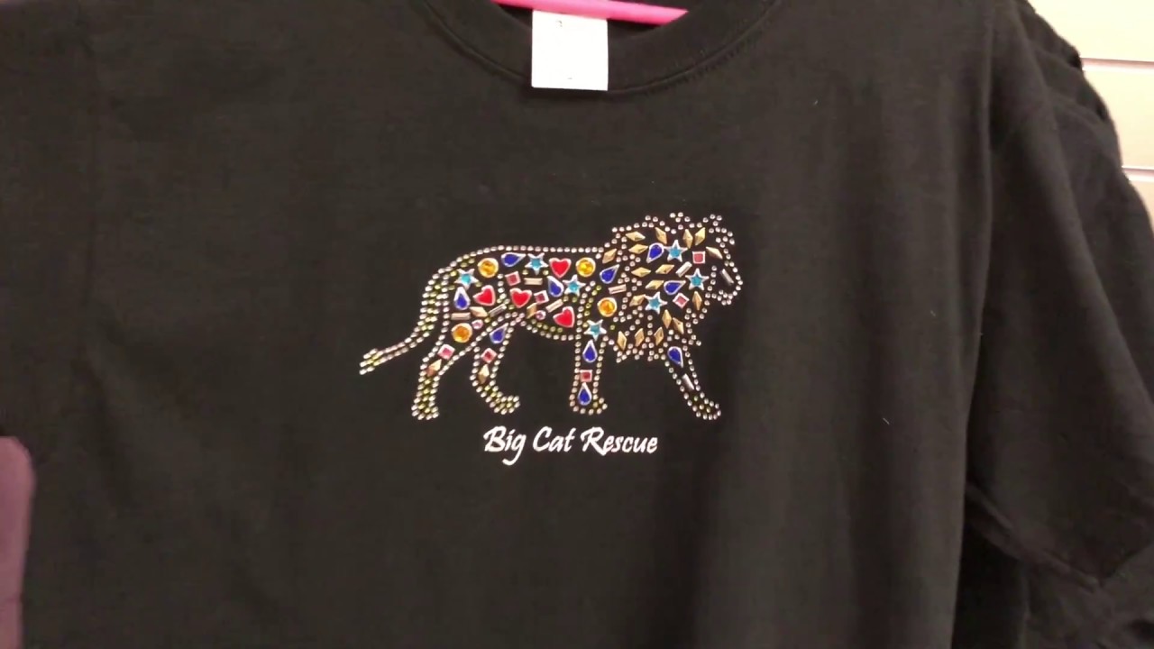 rescue dogs rock nyc KIDS SHIRT JEWELED LION
