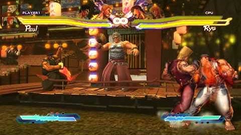 Street Fighter X Tekken (PC) - Paul & Law Combo Video