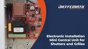 How to Program the Ekossr Control Unit for Roller Shutters