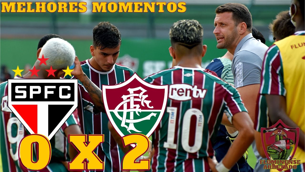 MELHORES MOMENTOS | SÃO PAULO 0 X 2 FLUMINENSE | BRASILEIRÃO SUB-20 ...
