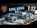 Обкатка шасси KingKong RC 1/12 6x6