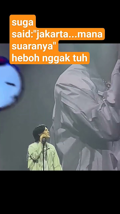 suga said: