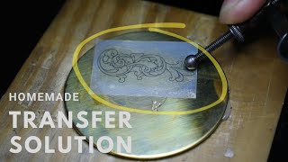 Create Your Own Transfer Solution: Hand Engraving Tutorial
