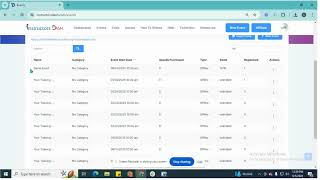 Events (How to Duplicate an Event)
