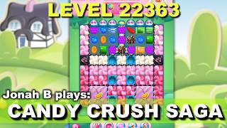 Candy Crush Saga Level 22363 - YouTube