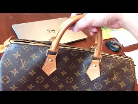 How To Spot Authentic Louis Vuitton Speedy 35 Monogram and Where to Find the Date Code